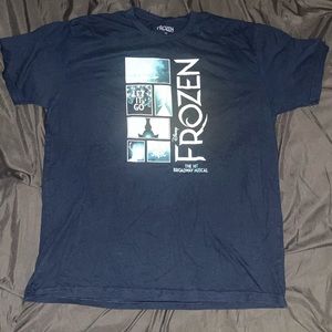 Frozen Unisex Navy T-Shirt